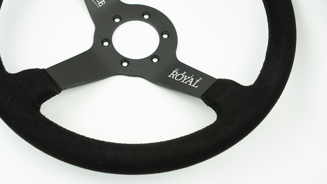 Grip Royal Steering Wheel - Suede Brute (Official Collab)