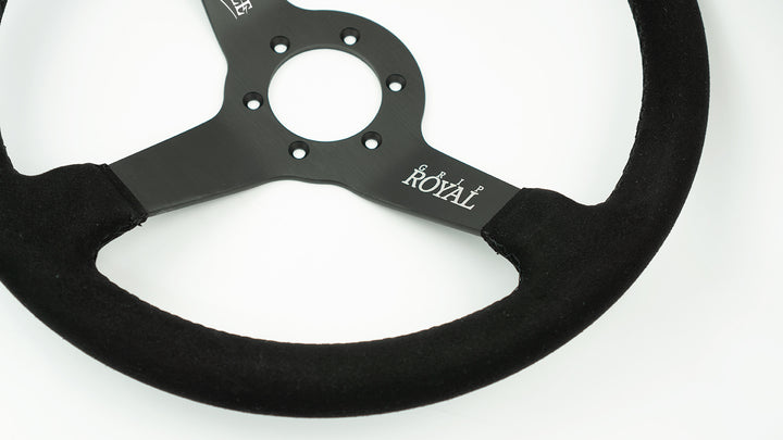 Grip Royal Steering Wheel - Suede Brute (Official Collab)