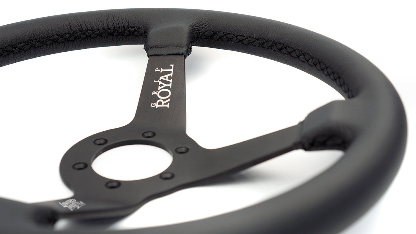 Grip Royal Steering Wheel - Leather Brute (Official Collab)