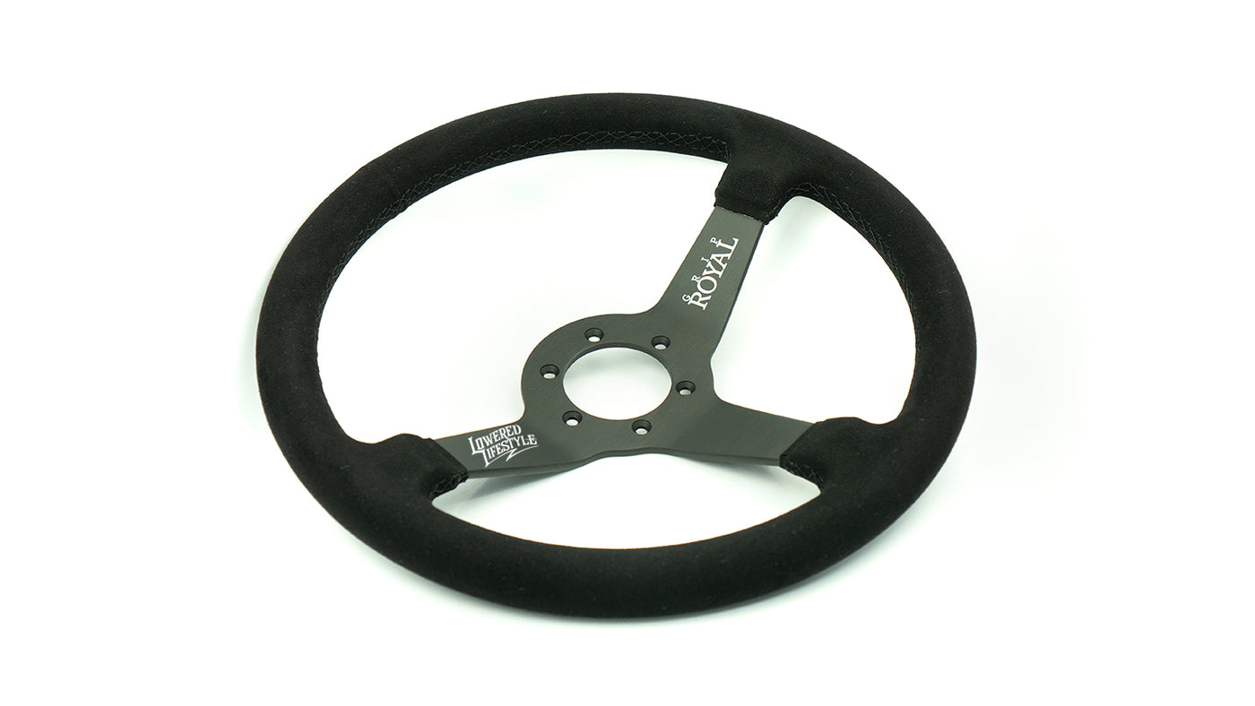 Grip Royal Steering Wheel - Suede Brute (Official Collab)