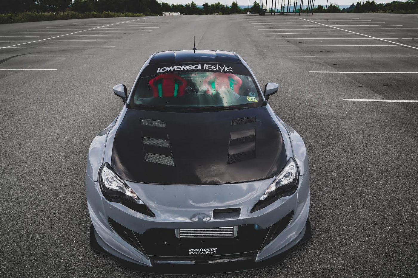 Motorsport Banner - Mint / Grey